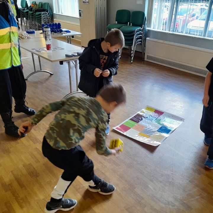Active Fenland event game played to learn about food waste
